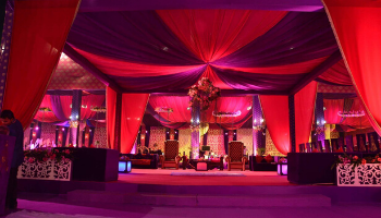 Wedding Reception Stage Decoration Service in Hyderabad