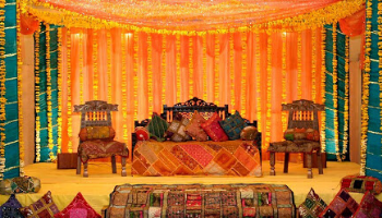 Traditional Indian Wedding Stage Service, Local Area