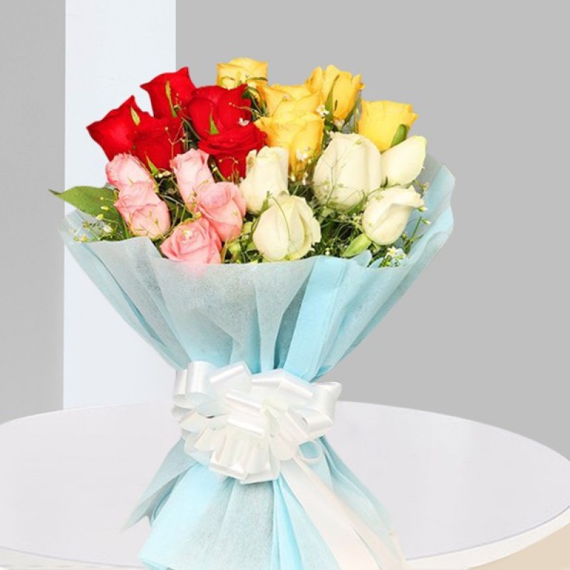 20 Mixed flowers bunches