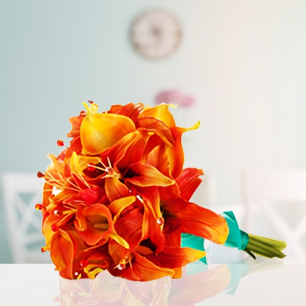 Orange Lily Bouquet 