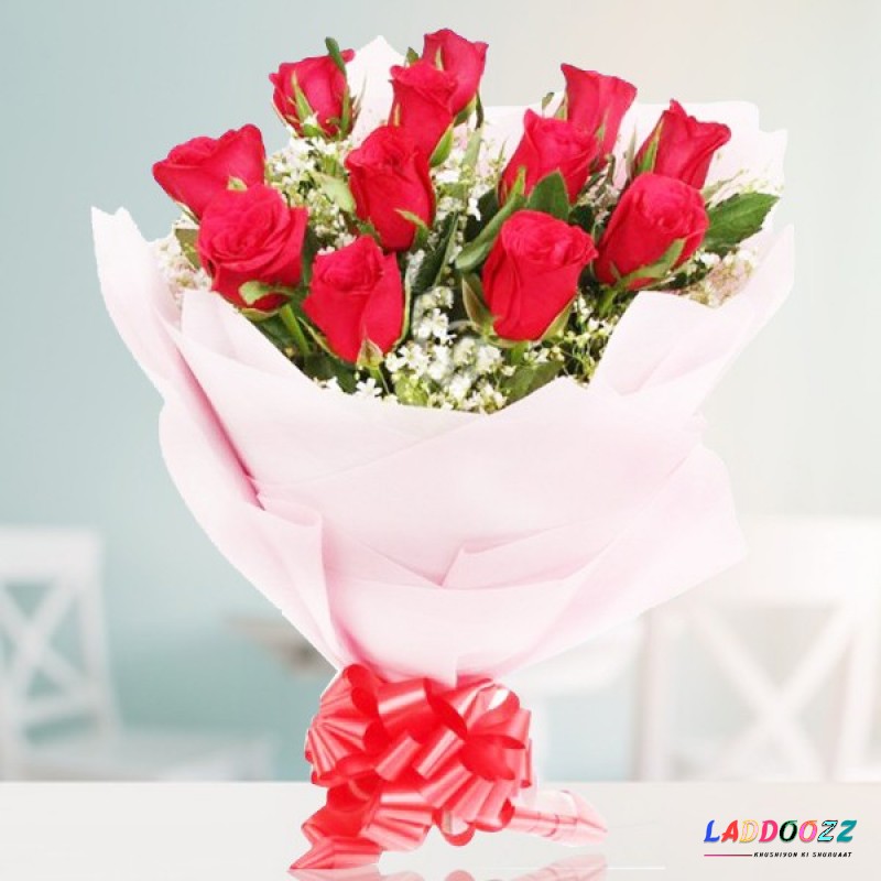 Red Roses Bouquet 