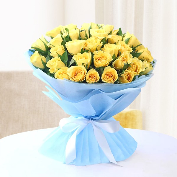 Yellow Roses Bouquet Large 